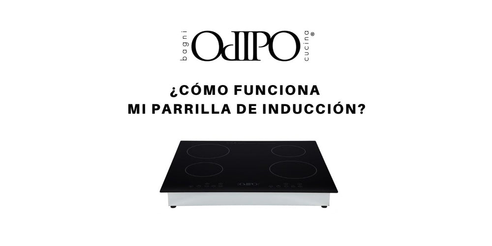 ¿Cómo funciona mi parrilla de inducción?