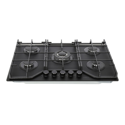 Parrilla de gas 76cm cristal mate Odipo Capella Plus