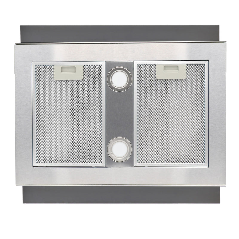 Campana extractora de isla cristal templado recto Fordex + Parrilla cristal templado 86cm Ceres + Horno de gas encendido eléctrico empotrable 60cm Motrix