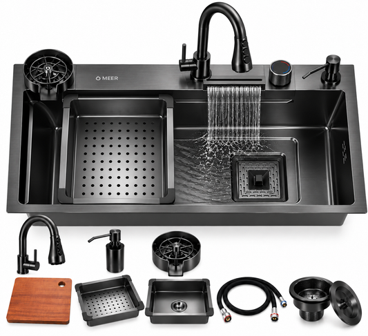 Tarja kit premium inox negra
