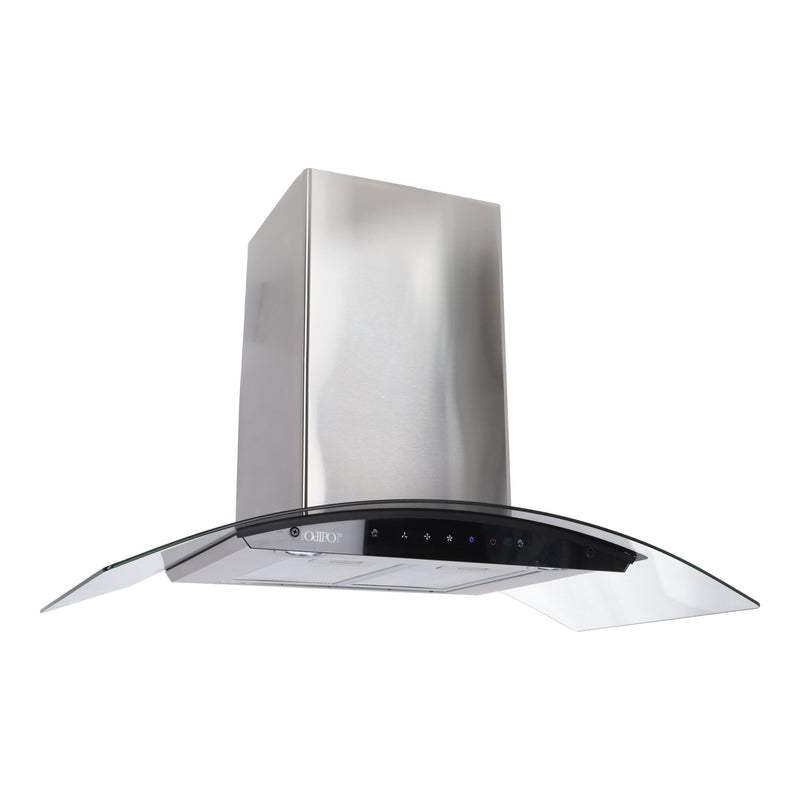 Campana extractora digital de acero inoxidable 90cm Matrix + Parrilla de inducción magnética Kepler + Horno eléctrico empotrable de acero 127V E-MOTRIX