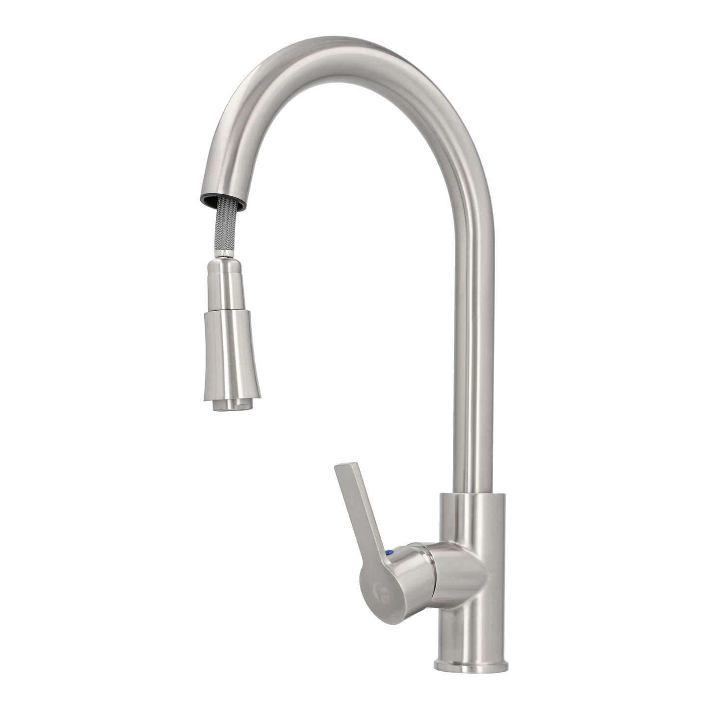 Llave de cocina monomando fregadero retractil acero inoxidable satin San Antonio