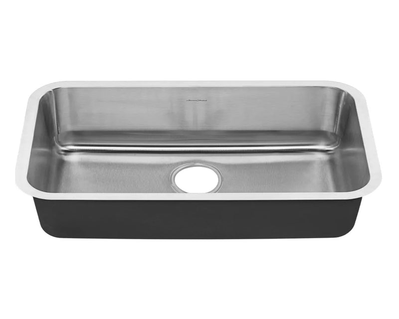 Tarja de submontaje con 1 tina de acero inoxidable Munich