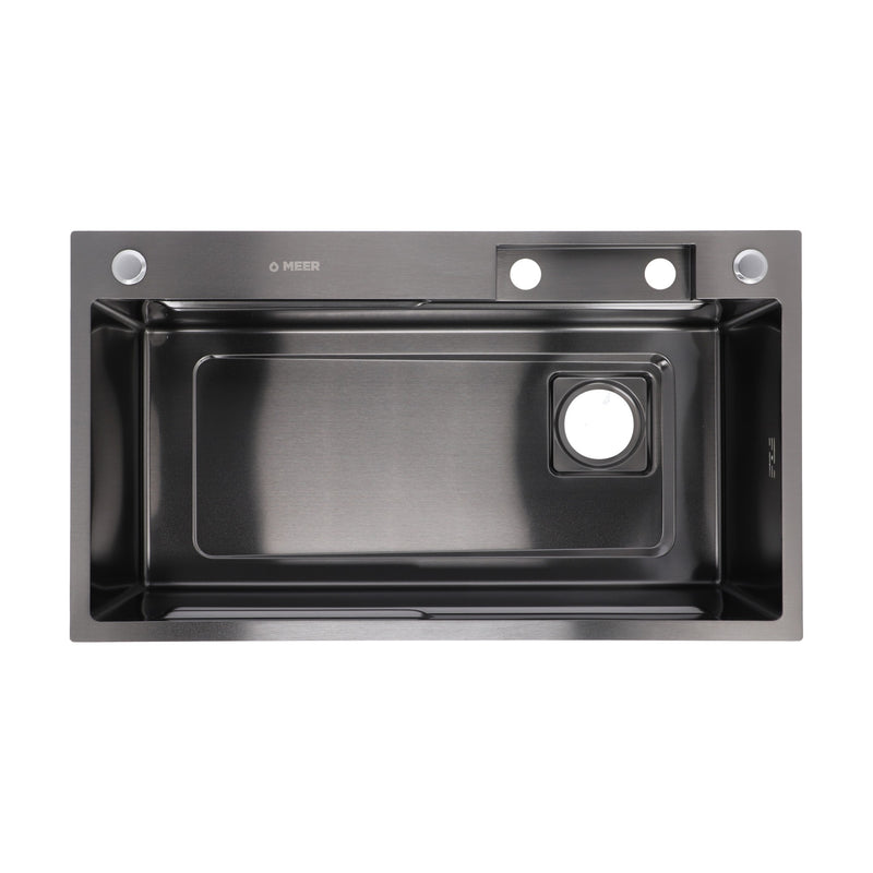 Tarja kit premium inox negra