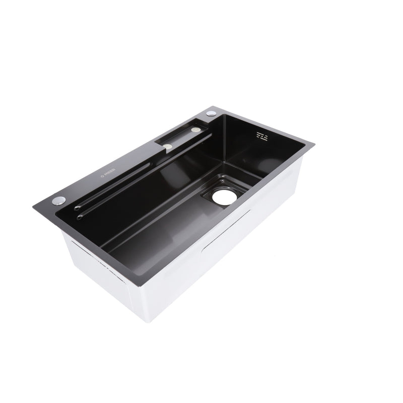 Tarja kit premium inox negra