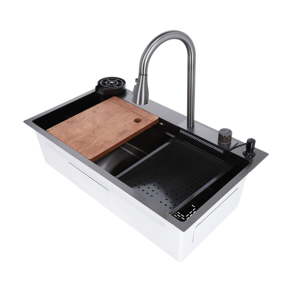 Tarja kit premium inox negra