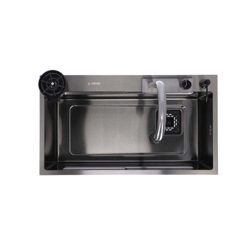 Tarja kit premium inox negra