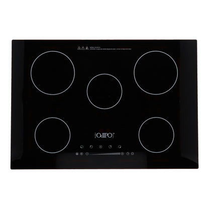 Parrilla eléctrica de inducción 5 quemadores 76cm Kelvin