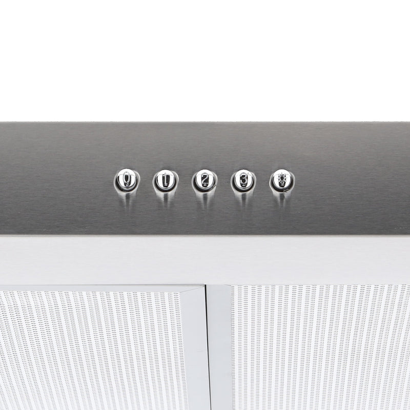 Campana extractora acero inoxidable Thory 60 + Parrilla de inducción magnética Kirk + Horno eléctrico empotrable de cristal 127V E-MOTRIX