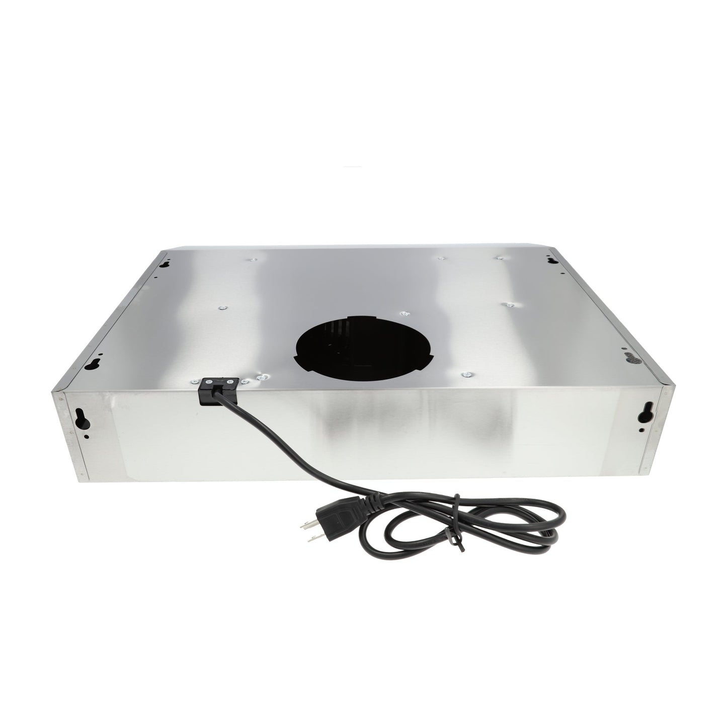 campana extractora de pared en acero inoxidable 50cm y parrilla de inducción magnética de 2 quemadores