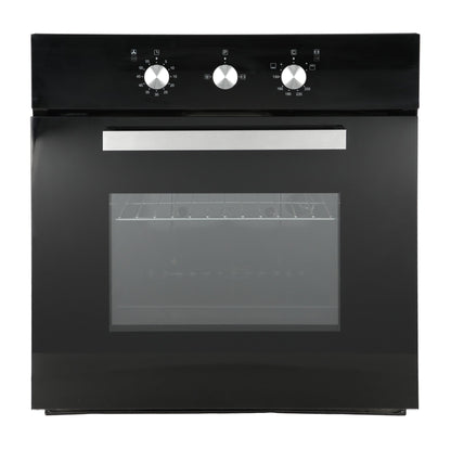 campana extractora de pared en acero inoxidable 80cm, parrilla de gas acero inoxidable de 5 quemadores y Horno eléctrico empotrable de gas