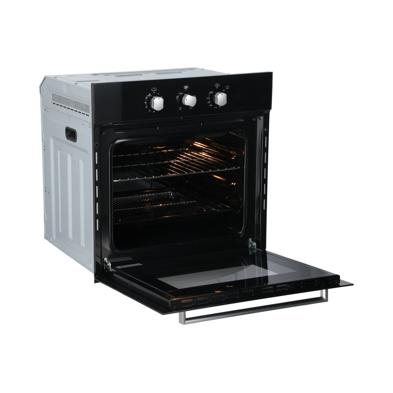 Campana extractora acero inoxidable 60cm Marex Plus + Parrilla de inducción magnética Kirk + Horno eléctrico empotrable de cristal 127V E-MOTRIX