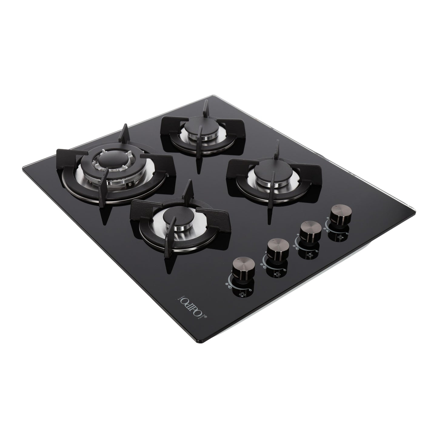 Parrilla de gas 4 quemadores cristal 60cm Clio