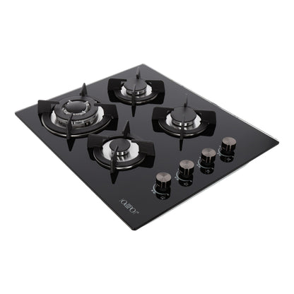 Parrilla de gas 4 quemadores cristal 60cm Clio