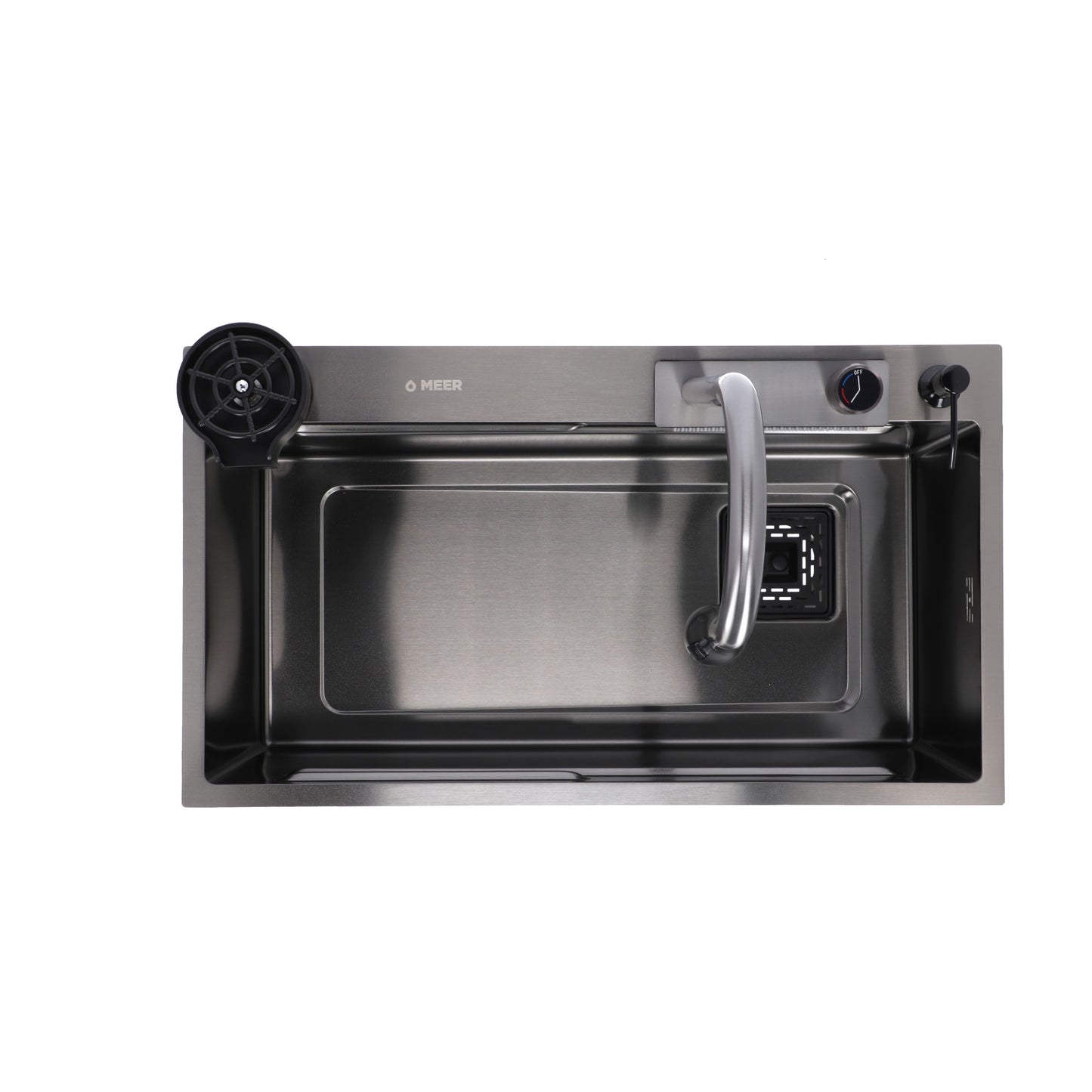 Tarja kit premium inox negra